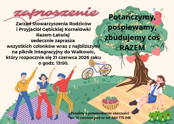 zaproszenie piknik